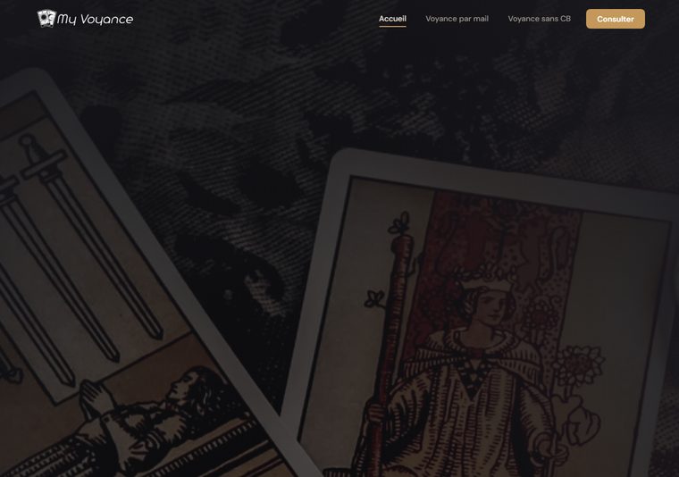 Page d'accueil de myvoyance.net