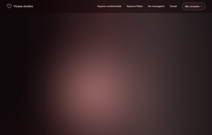 Page d'accueil de visionarriere.com